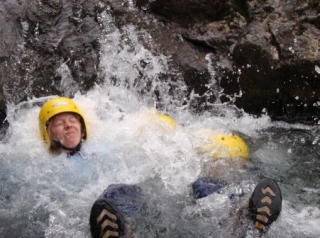 Splash landing